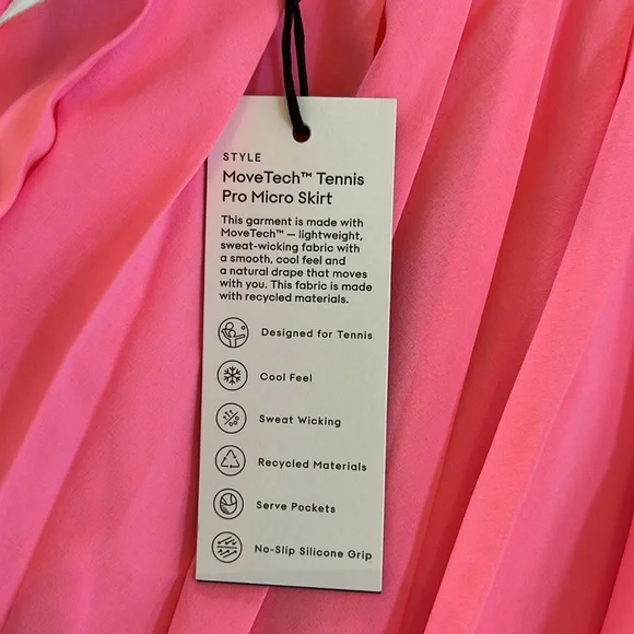 Aritzia Pleated Move Tech Tennis Pro Skirt - Picture 2 of 10